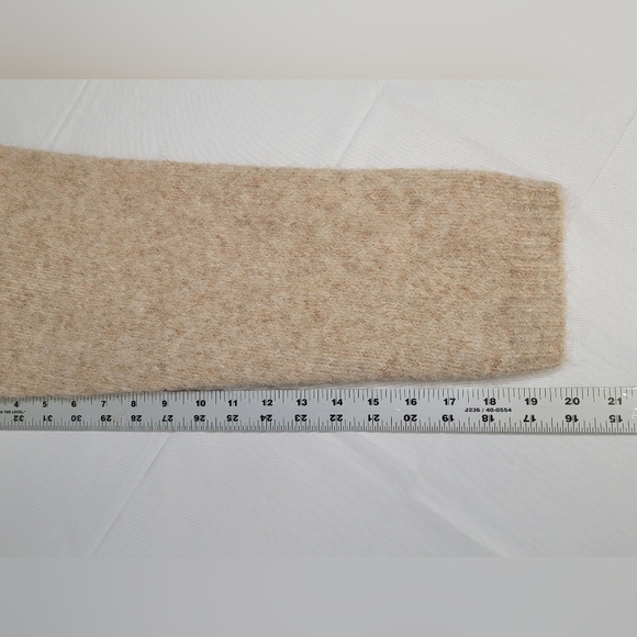 Topshop Knitted Crew Neck Sweater In Oat Womens Size Small (4-6) - Picture 11 of 12